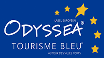 Logo Odyssea Tourisme Bleu