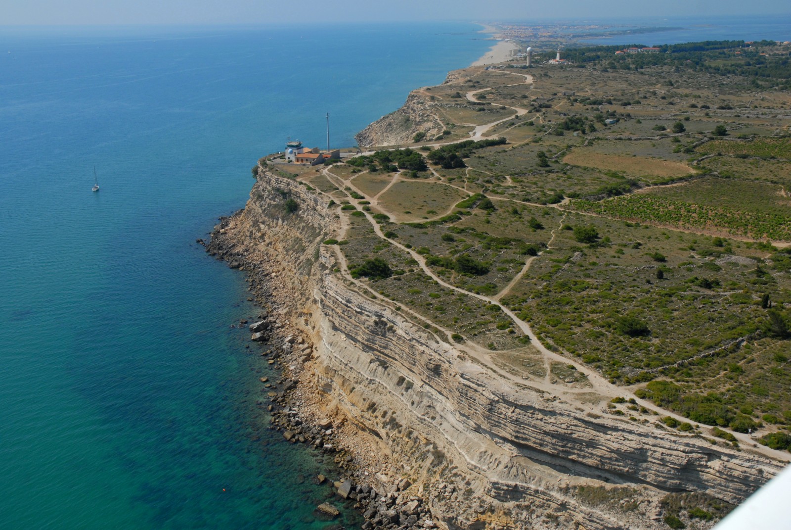 Falaise de Leucate-Plage