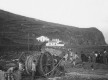 Amarração dos cabos (foto antiga)