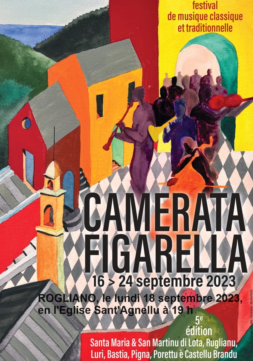 Camerata Figarella, en concert le 18 Septembre 2023 - Eglise Sant\'Agnellu à Rogliano - Cap Corse Capicorsu
