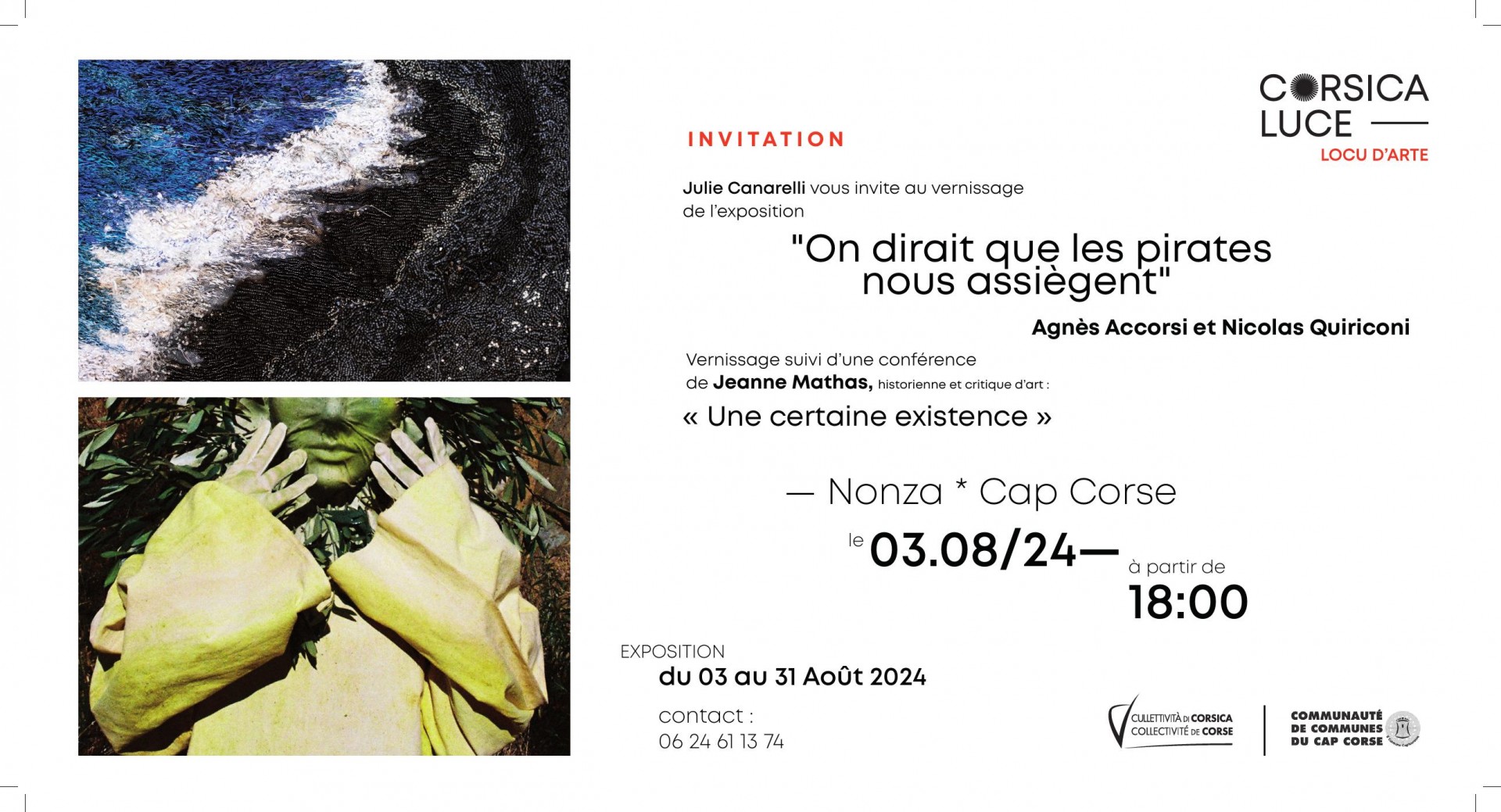 Corsica Luce - Vernissage de l\'exposition de Julie Canarelli - Cap Corse