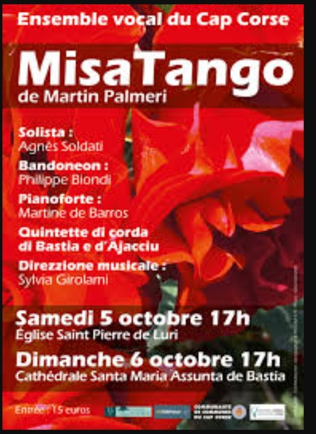 Concert Misa Tango 2024  - Ensemble Vocal du Cap Corse Capicorsu