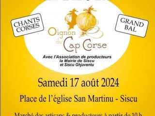 Cippola in Festa - Foire de l'oignon de Sisco 2024 - Cap Corse Capicorsu