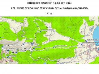 Randonnée n°12 - Les lavoirs de Rogliano et le chemin de San Giorgio