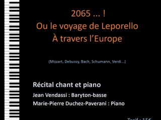 Concert Récital chant et piano - Groupe musical - Cap Corse Capicorsu