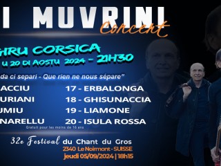 I Muvrini en Concert - 17 Août 2024 - Erbalunga - Cap Corse Capicorsu
