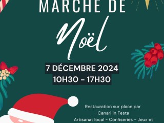 Marché de Noël 2024 - Mairie de Canari - Samedi 7 Décembre 2024 - Cap Corse Capicorsu